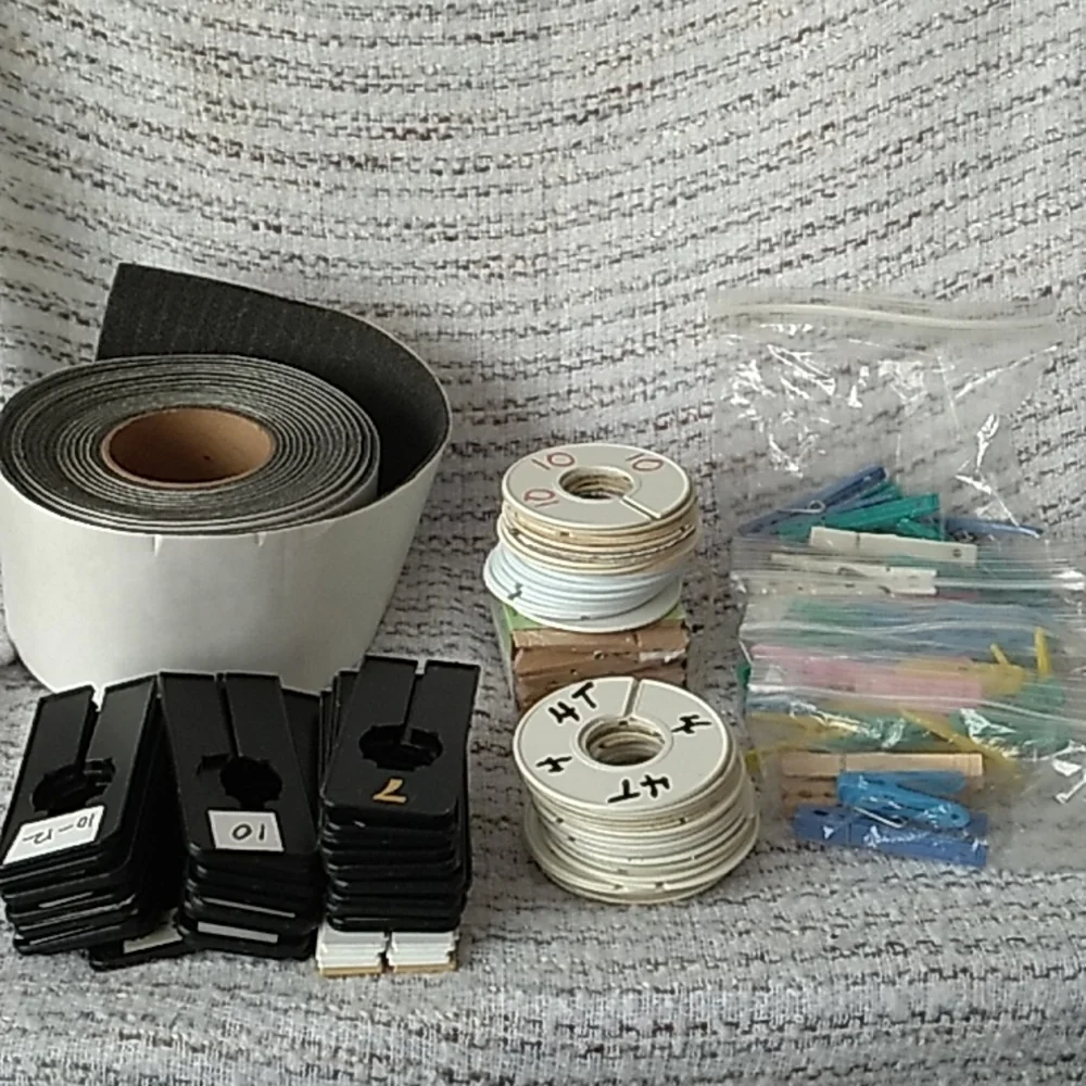 Clothing Size Dividers, clips, reseller bundle